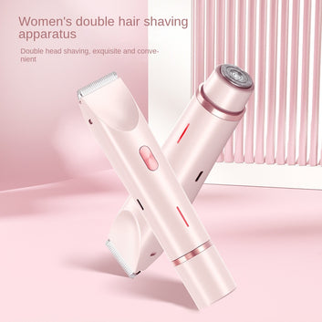 Women’s Electric Double Head Shaver – Bikini & Body Hair Removal
